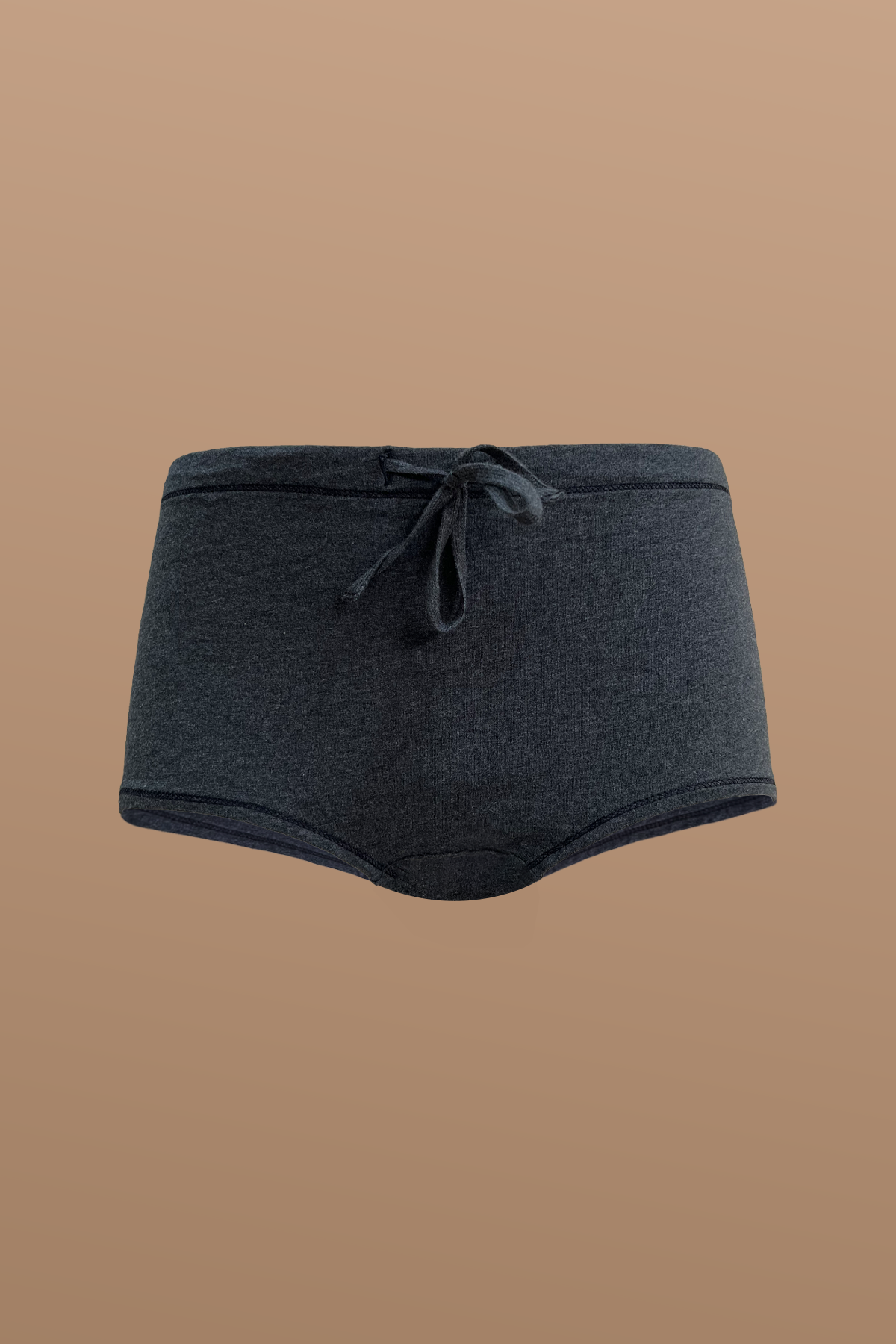 Women’s Elastic-Free Midrise Drawstring Boy brief (2/Pack)