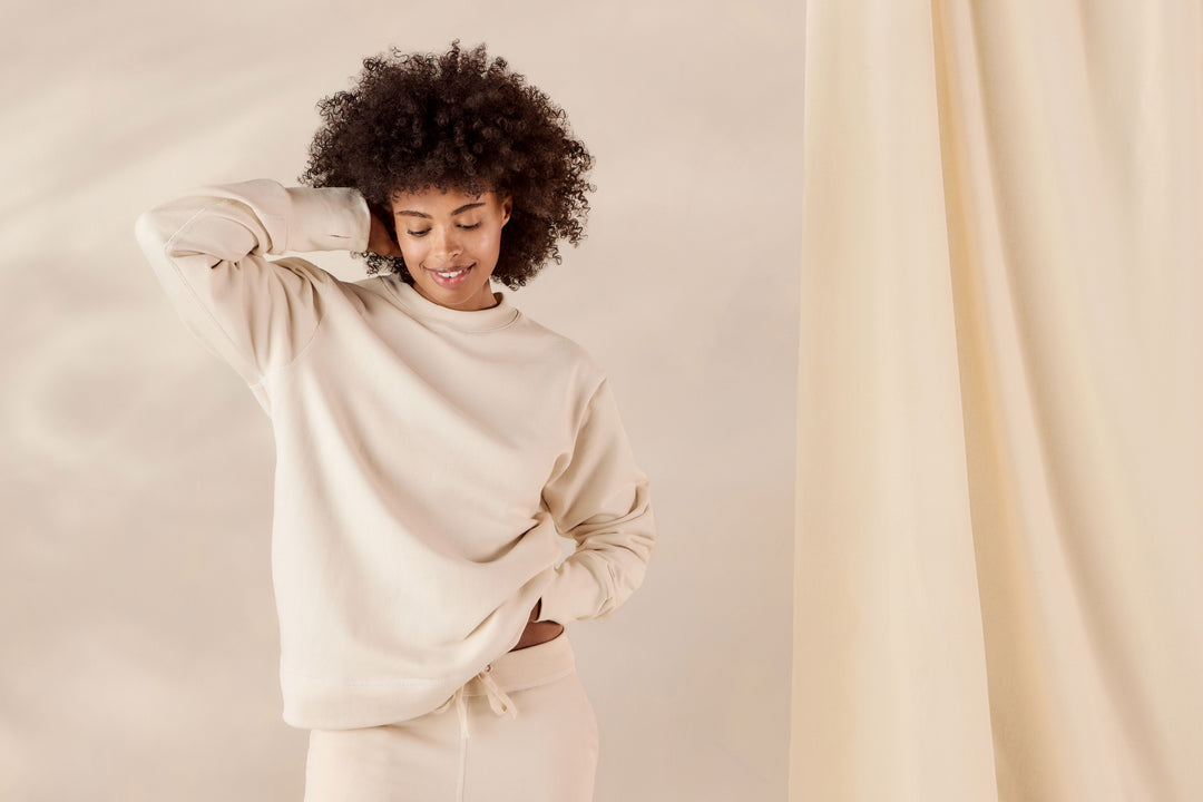 Allergy-Free Organic Cotton Pullover Sweatshirt