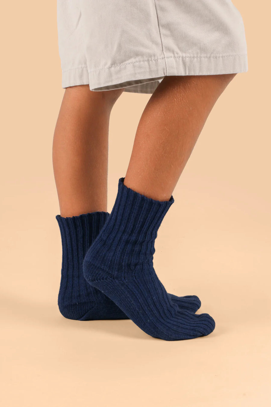 Latex-Free Organic Cotton Knitted Kids’ Socks (3pairs/pack)