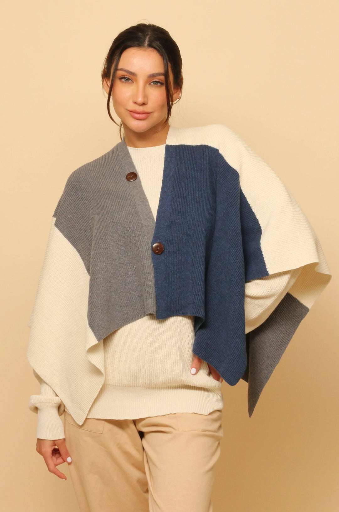 Allergiefreie Pom-Mütze für Damen