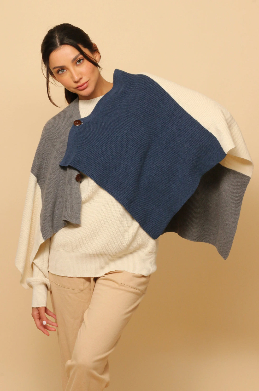 Allergiefreie Pom-Mütze für Damen