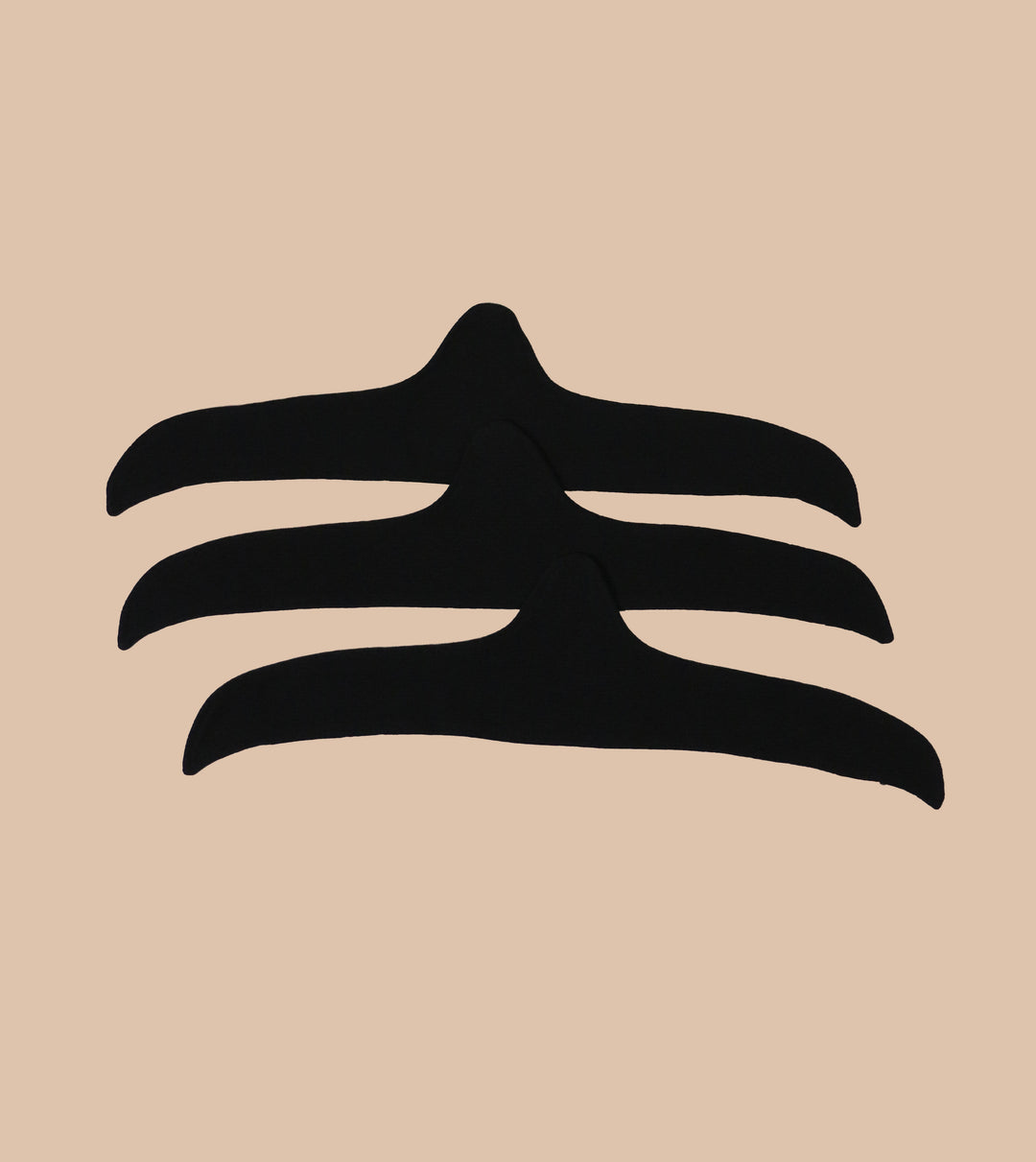 Masque facial profilé hypoallergénique avec contours d'oreille réglables (3/paquet)