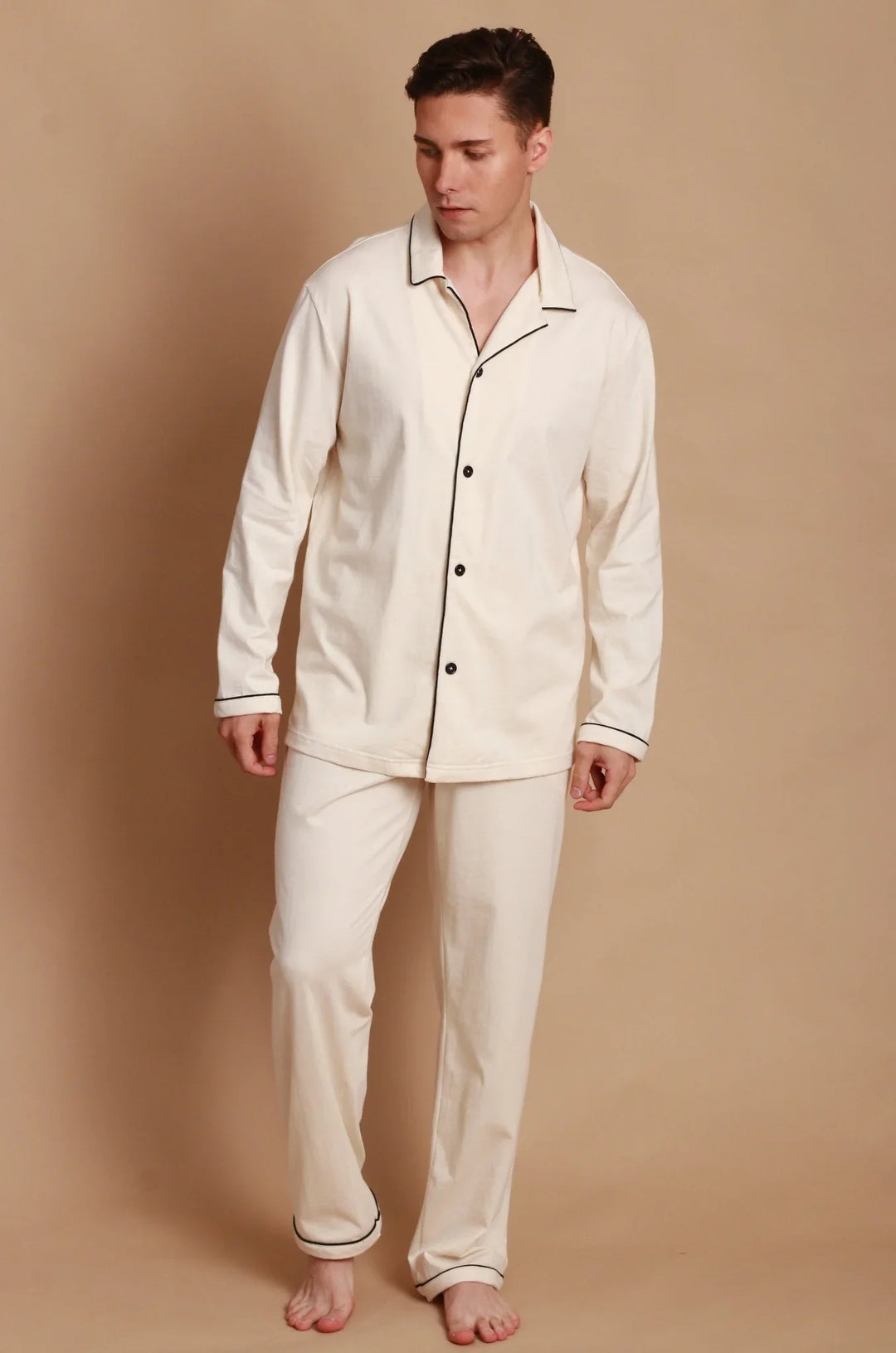 Pantalon de pyjama en coton bio hypoallergénique