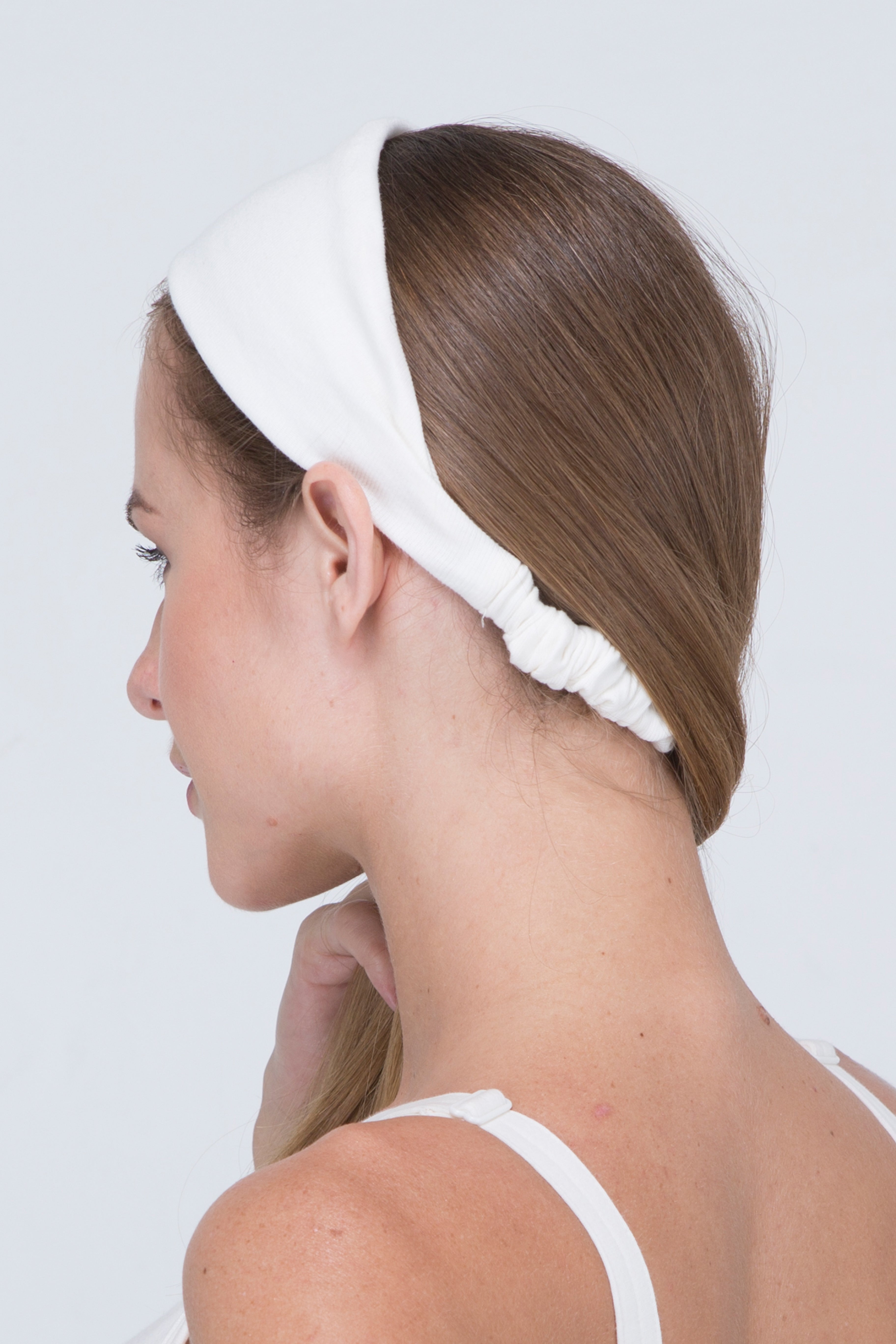 Bandeau en coton élastique - 100 % coton biologique (2/paquet)