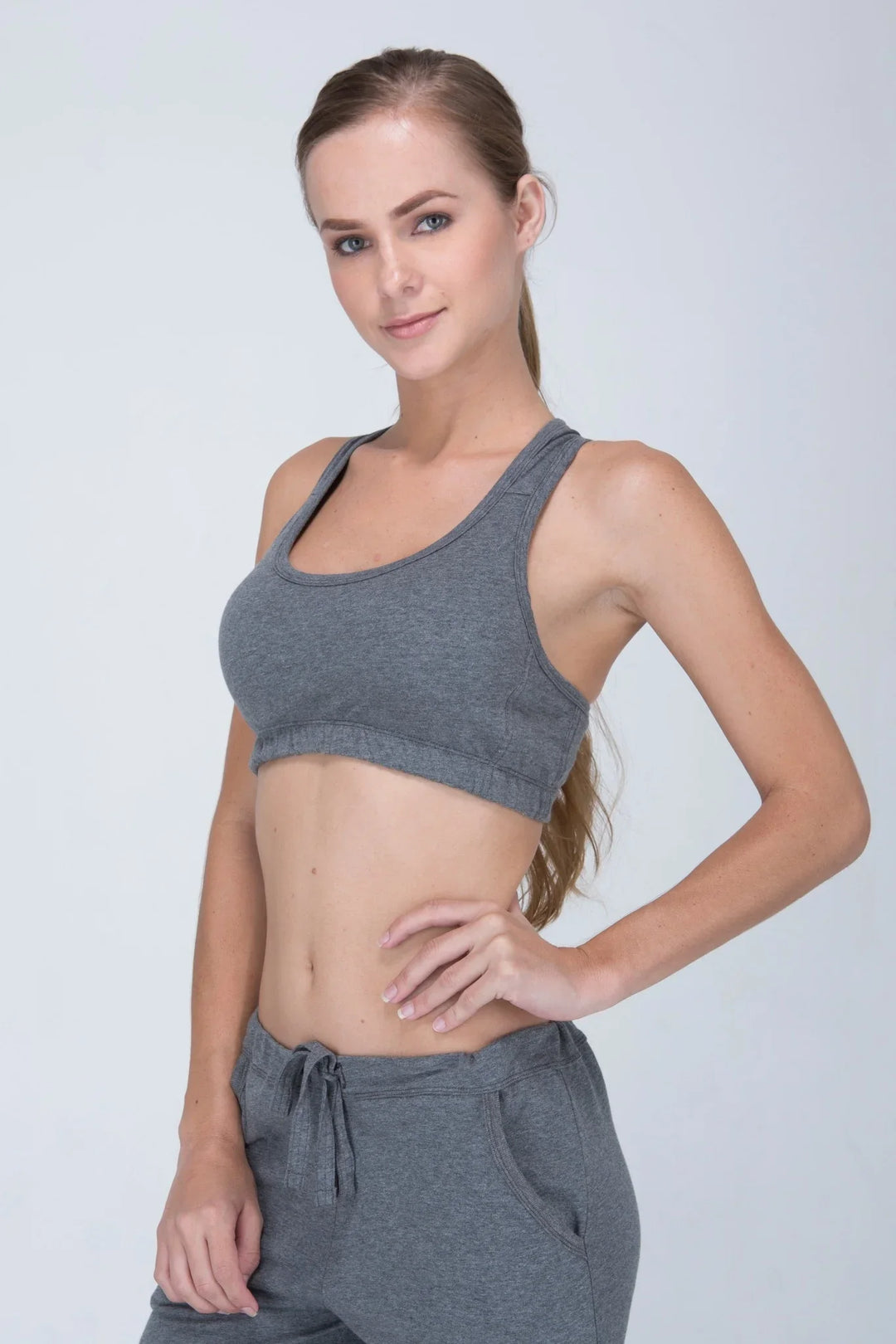 Soutien-gorge court à dos nageur pour femme