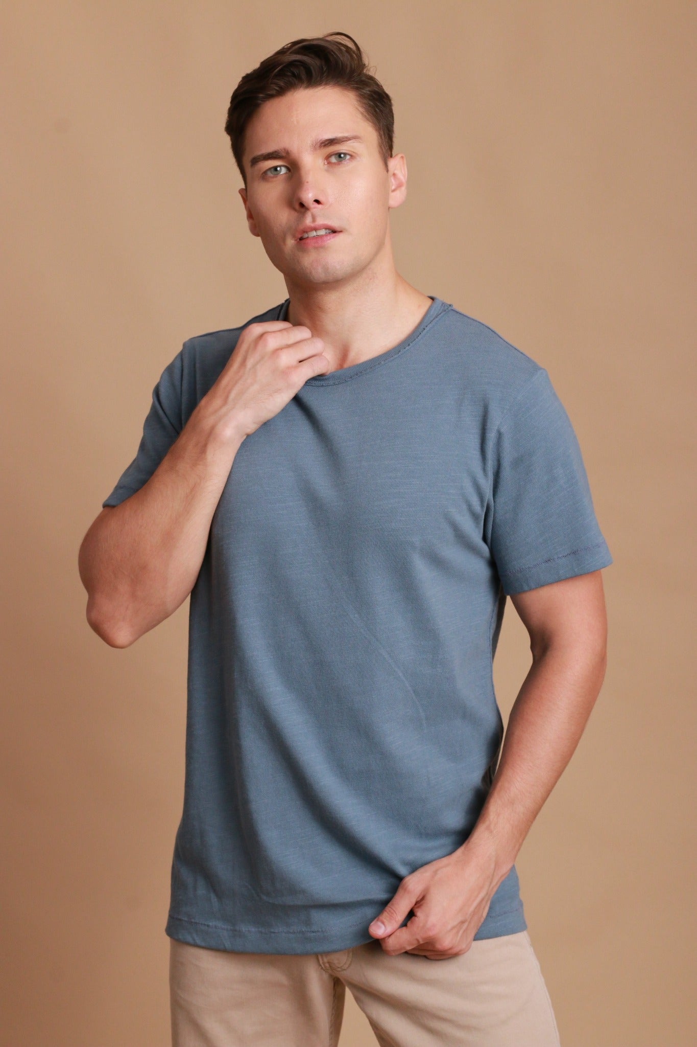 Men's Crew Neck Short Sleeve Shirt