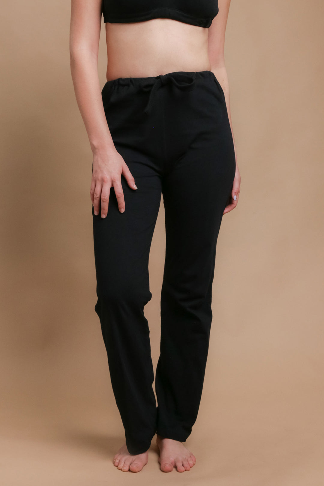 Pantalon de survêtement à cordon pour femmes