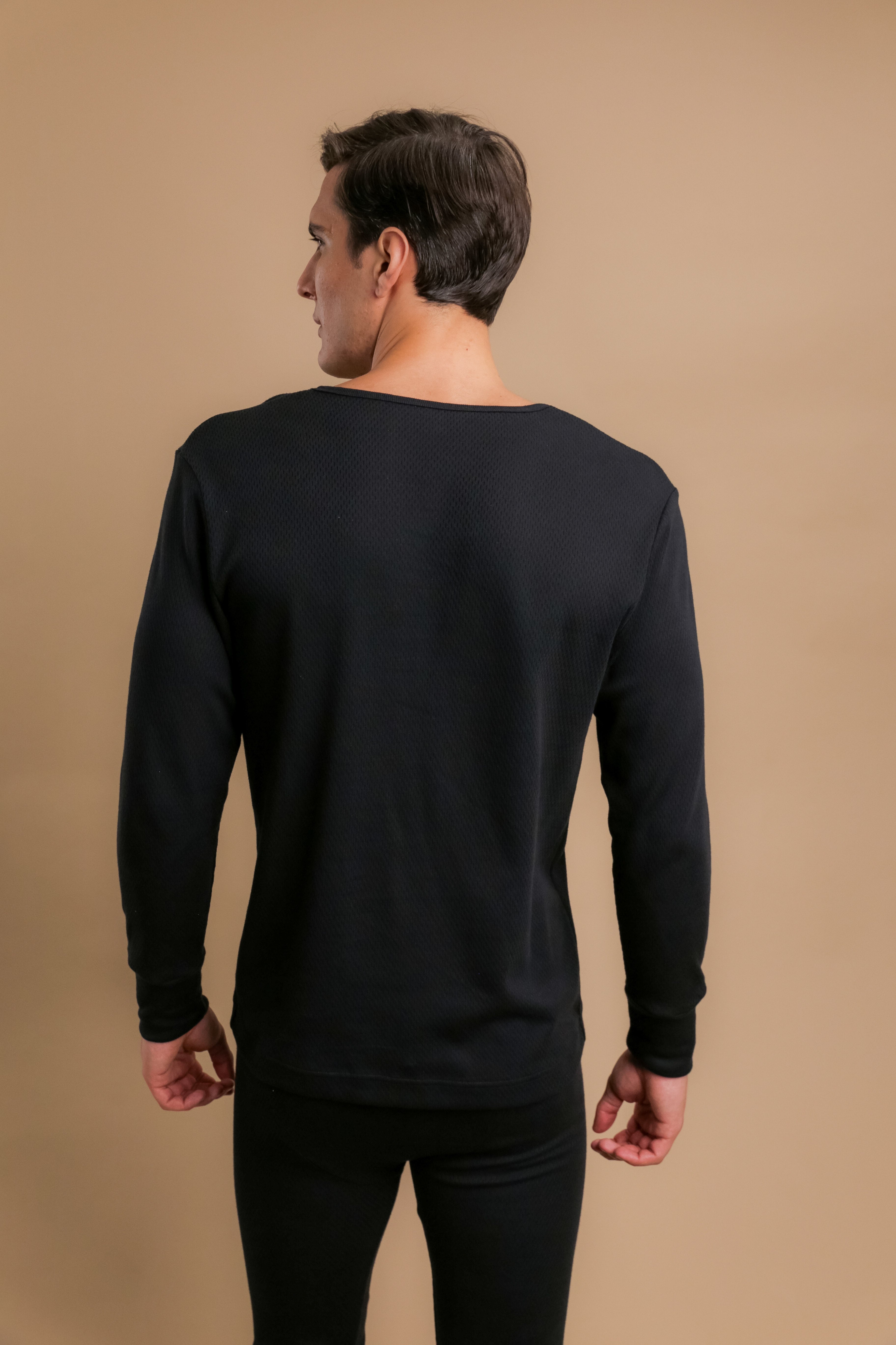 Chemise thermique à manches longues pour homme