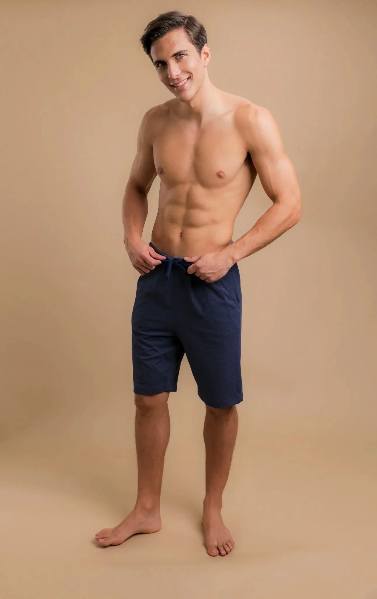 Men's Drawstring Lounge Shorts