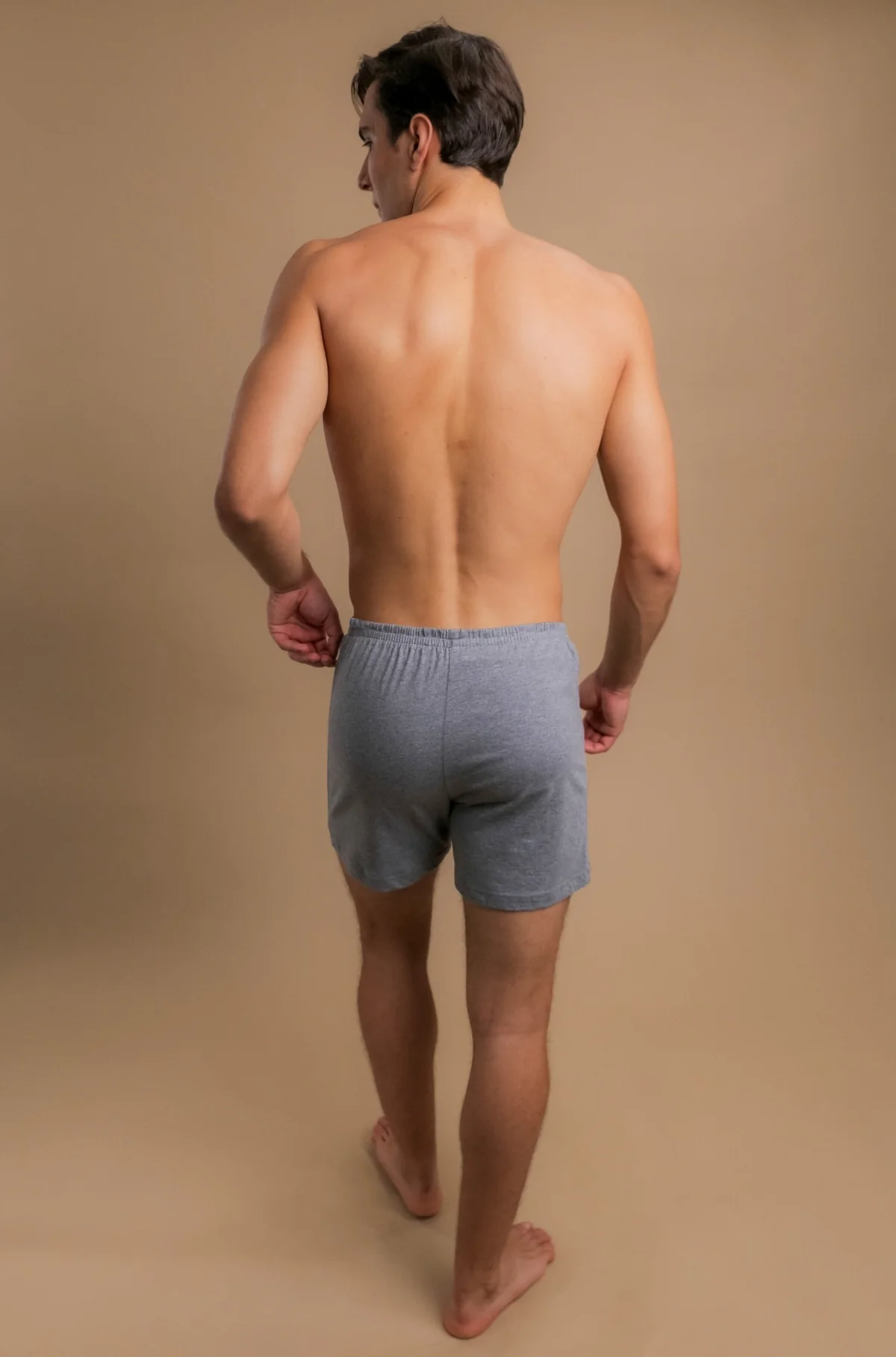 Men's Elasticized Loose Boxer Shorts