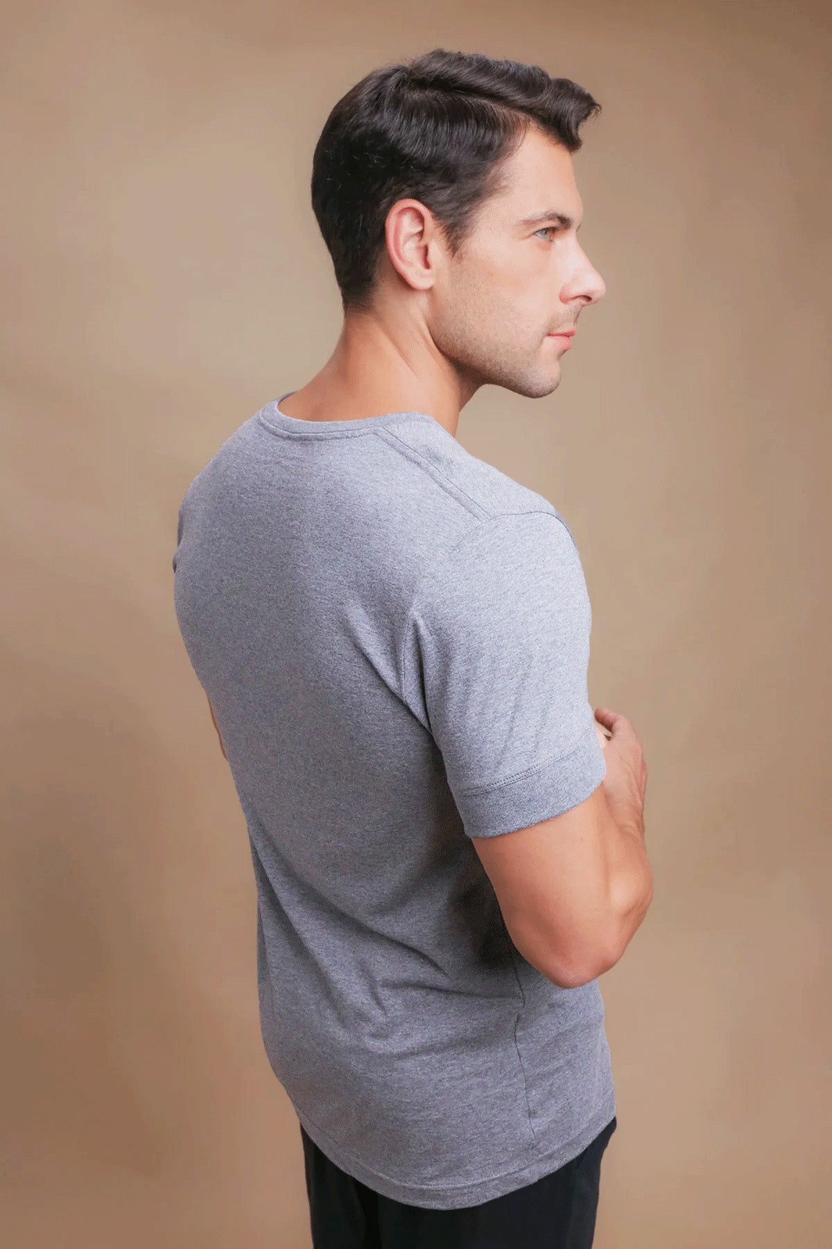 Men's Athletic V-Neck Shirt