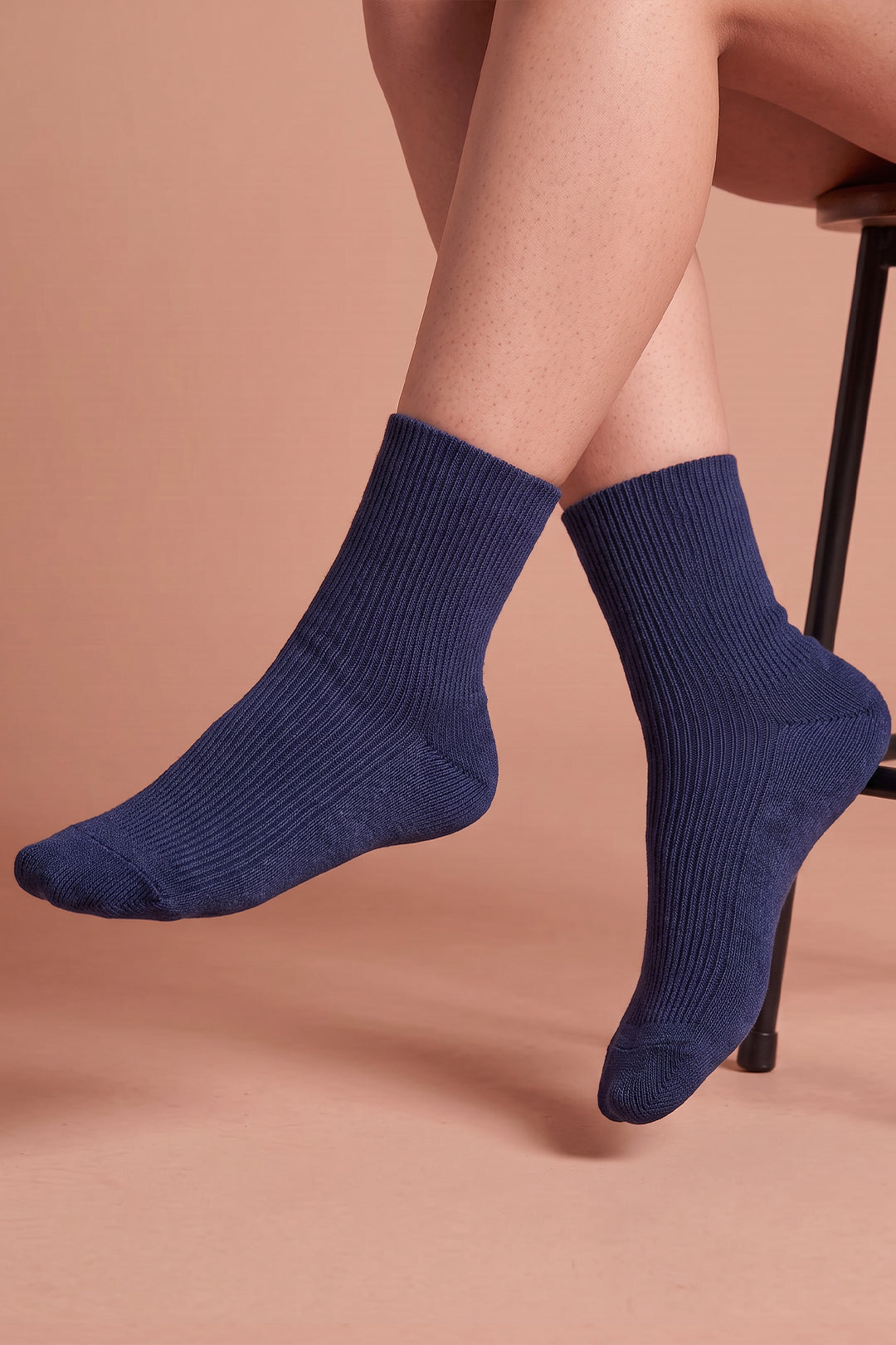 Elastic-Free 100% Organic Cotton Quarter Socks (2 Pairs/Pack)