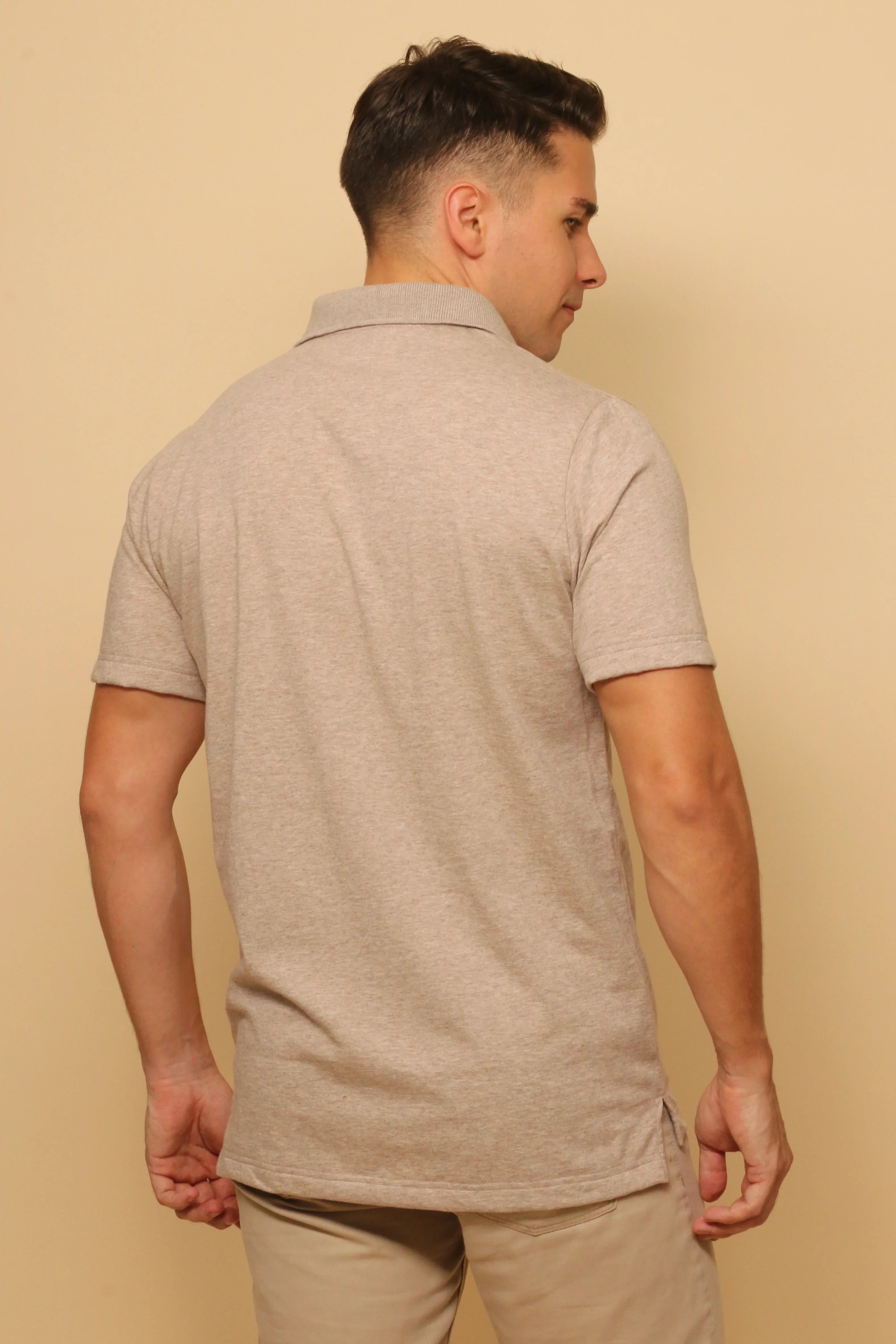 Men's Light Organic Polo Tee