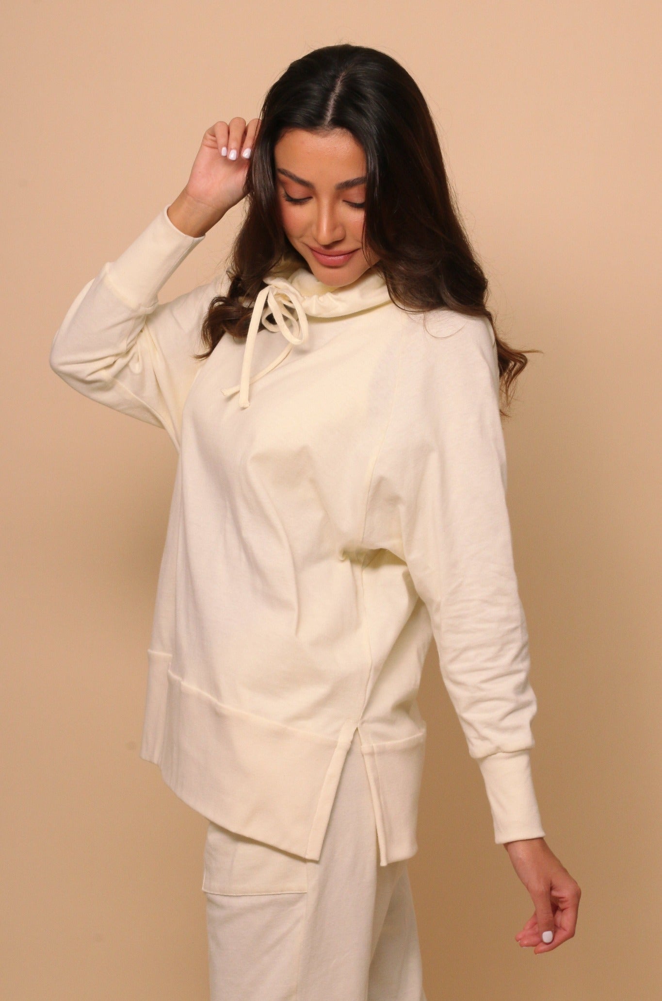 Women's Allergy-Free Fifi Funnel Neck Pullover