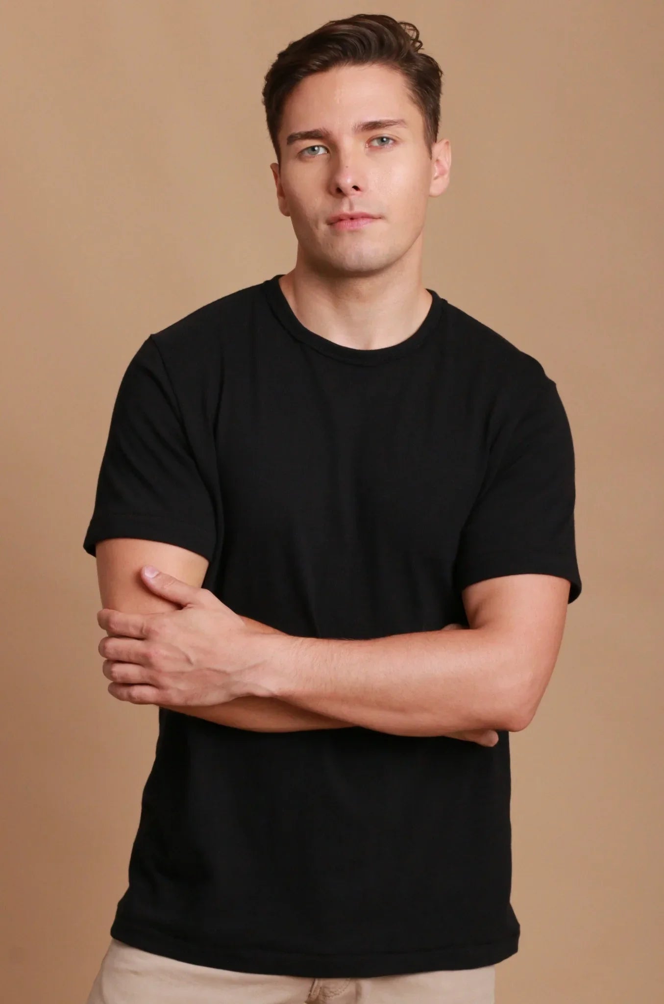 Men&#39;s Crew Neck Short Sleeve Shirt