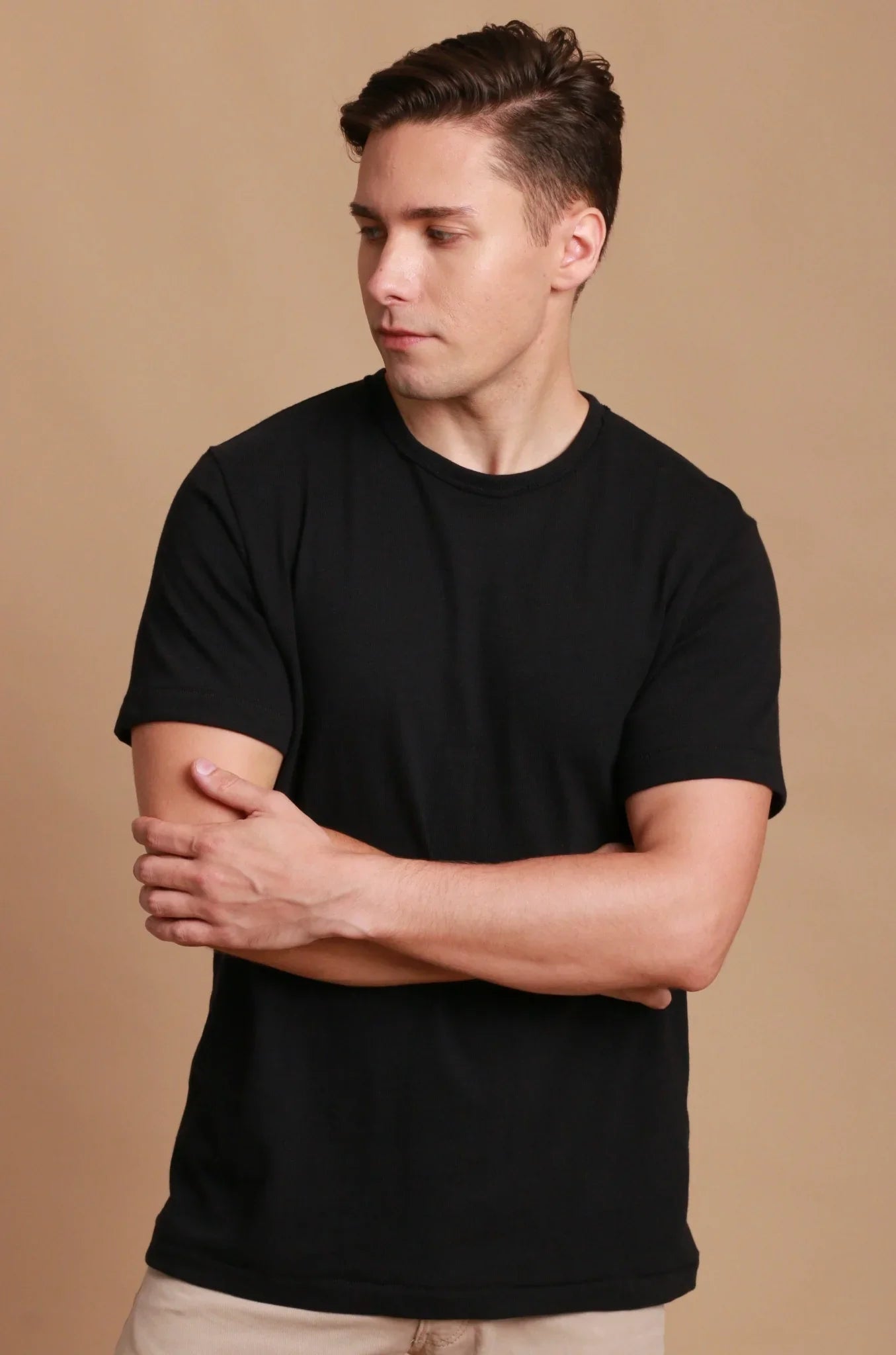 Men&#39;s Crew Neck Short Sleeve Shirt