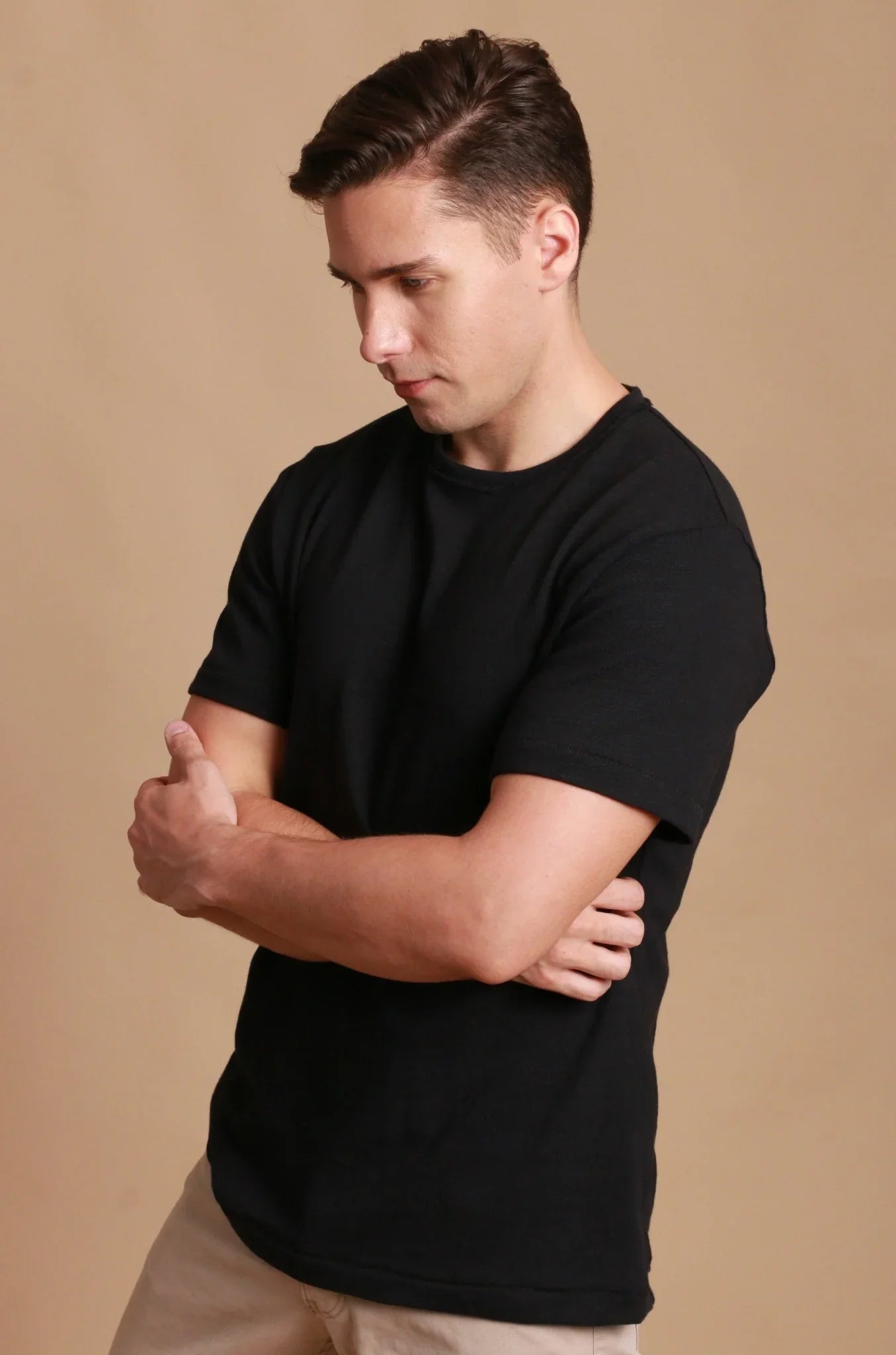 Men&#39;s Crew Neck Short Sleeve Shirt