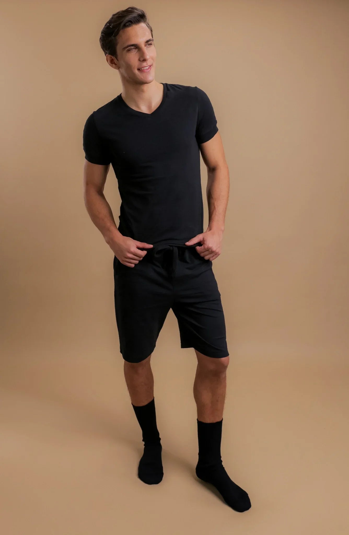 Men's Athletic V-Neck Shirt
