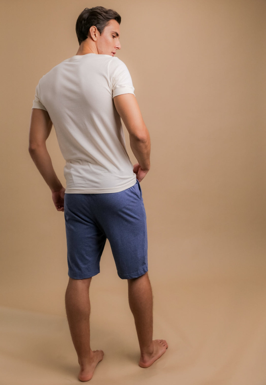 Men's Athletic V-Neck Shirt - Cottonique