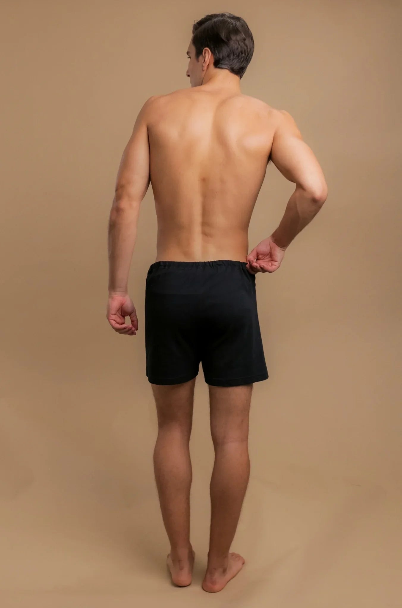Men's Drawstring Loose Boxer Shorts