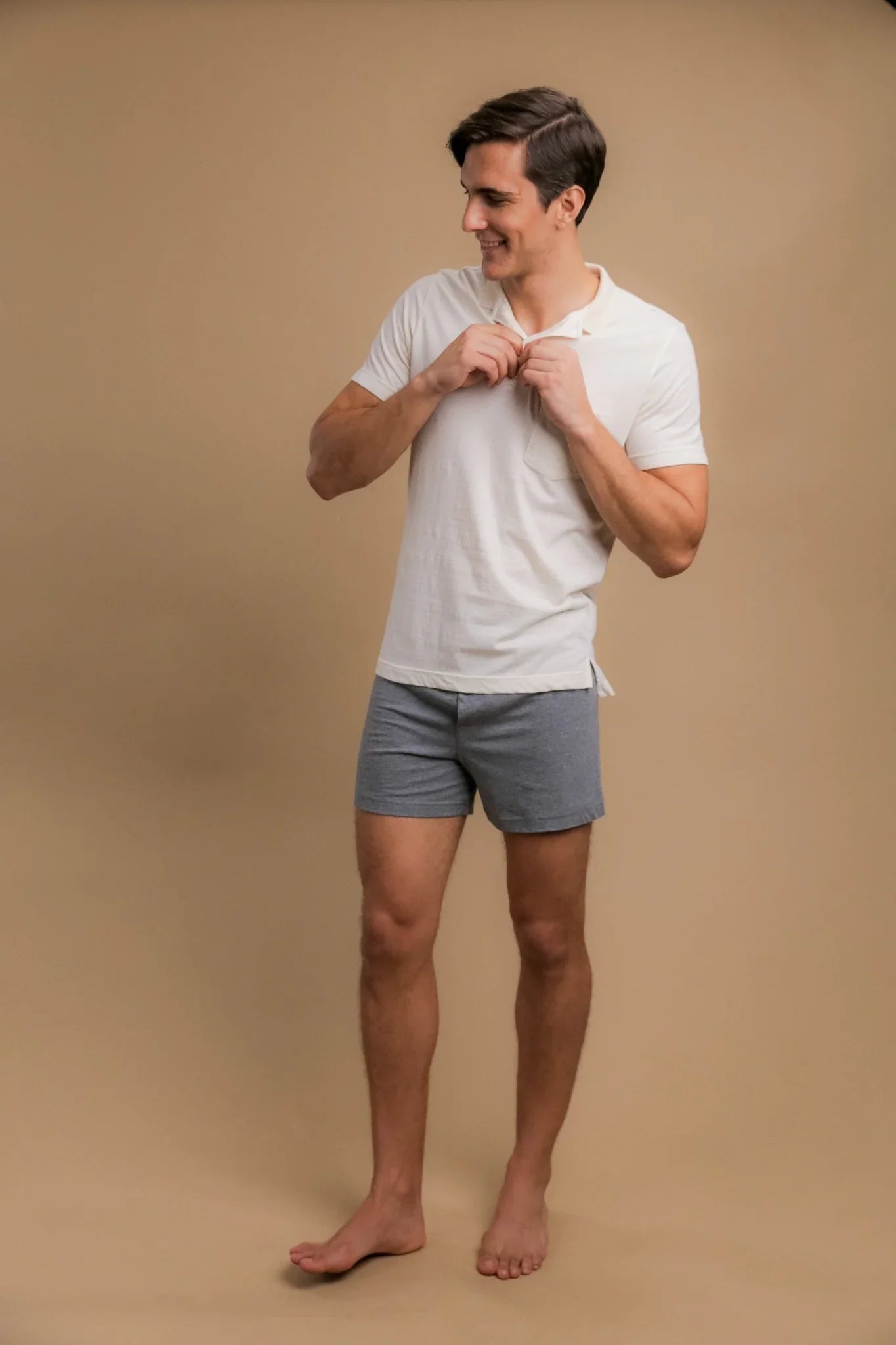 Men's Light Organic Polo Tee